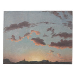 Molnstudie (moln i Himlar) (av Knud Baade) Anteckningsblock