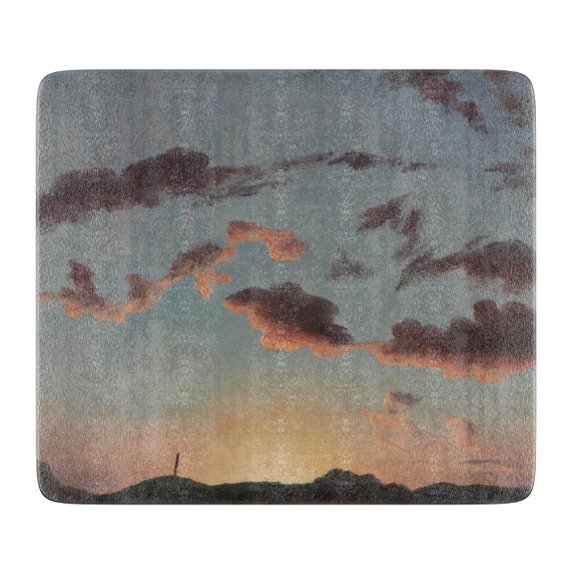 Molnstudie (Moln på himlen) (av Knud Baade) (Framsidan)