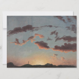 Molnstudie (Moln på himlen) (av Knud Baade) Kort