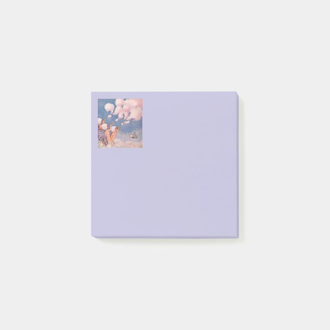 Molntrollkarlar som skapar moln post-it block (Framsida)