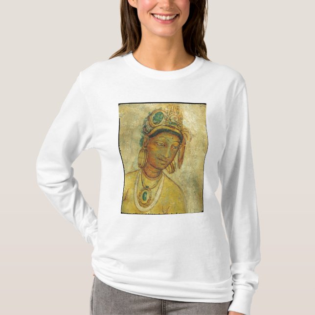 Molnung ogift kvinna tee shirt (Framsida)