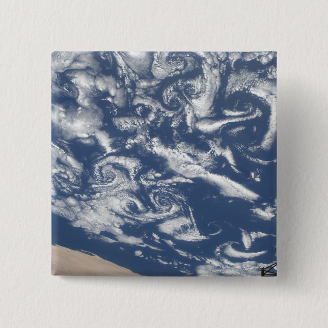 Molnvexgator utanför kusten knapp (Framsida)