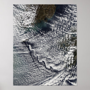 Molnvortices av Cheju gör, Sydkorea 2 Poster