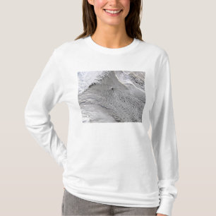 Molnvortices av den Jan Mayen ön Tee