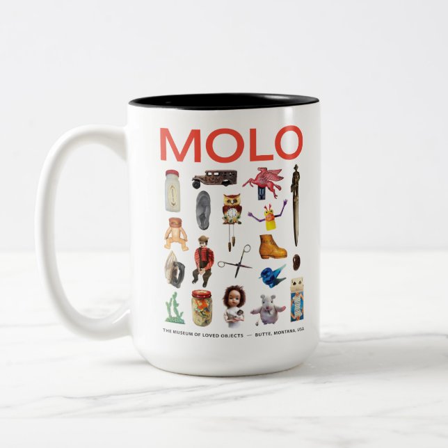 MOLO Artifacts Museum för älskade föremål Två-Tonad Mugg (Vänster)