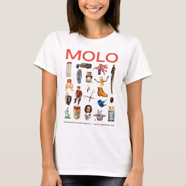MOLO bilder konst T Shirt (Framsida)