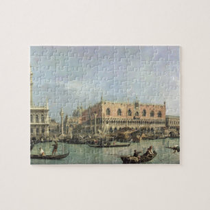 Molo och Piazzetta San Marco, Venedig Pussel