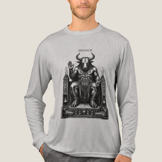 Moloch av den eviga lågan t shirt (Framsida)
