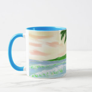 Molokai från Maui Kaanapali Mugg