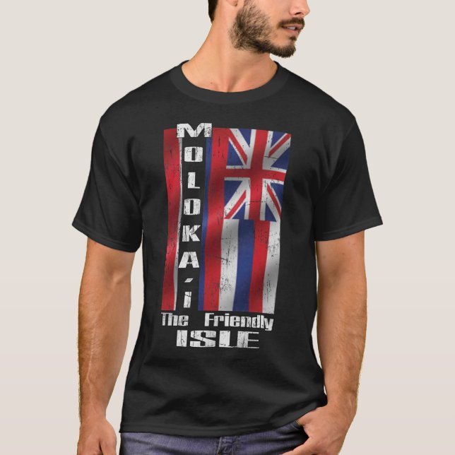 MOLOKAI-konstruktionen på den vänliga Isle - hawai T Shirt (Framsida)