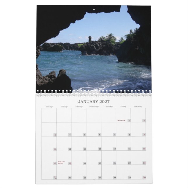 Molokai reflexioner kalender (Jan 2027)