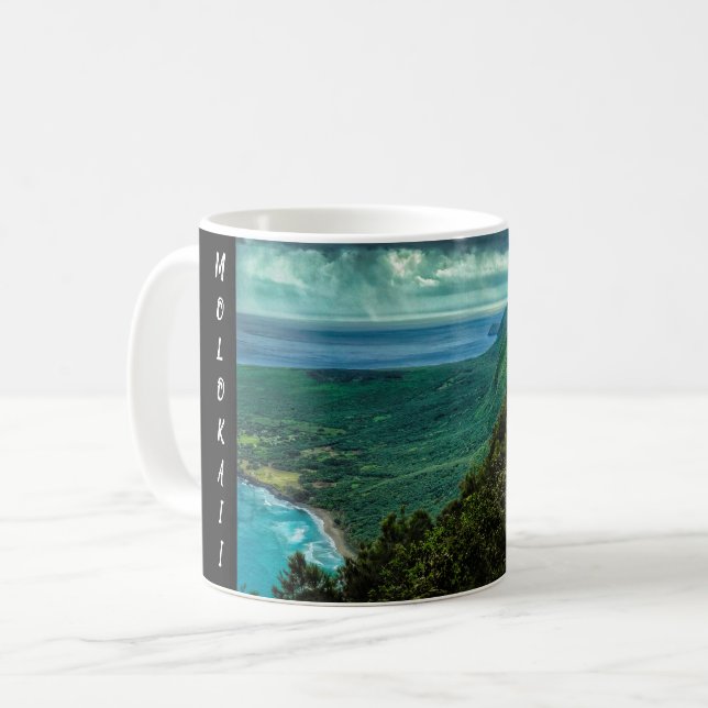MOLOKAII HAWAII KAFFEMUGG (Framsida vänster)