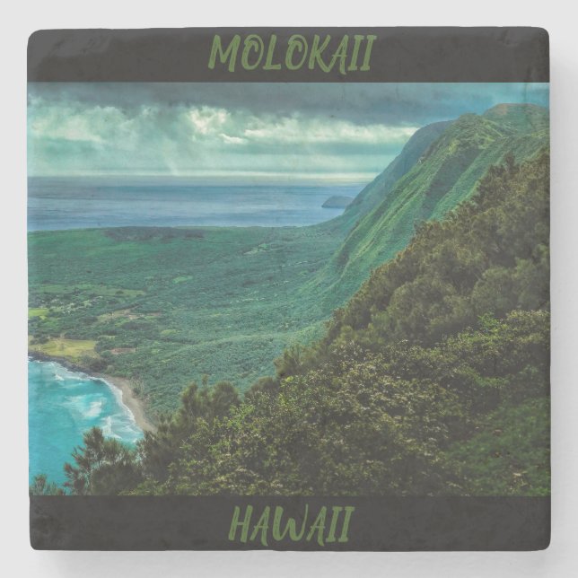 MOLOKAII HAWAII STENUNDERLÄGG (Framsidan)