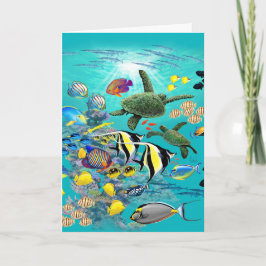 Molokini Cove Hawaiian Tropical Fish Sea Turtle Kort