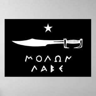Molon Labe affisch