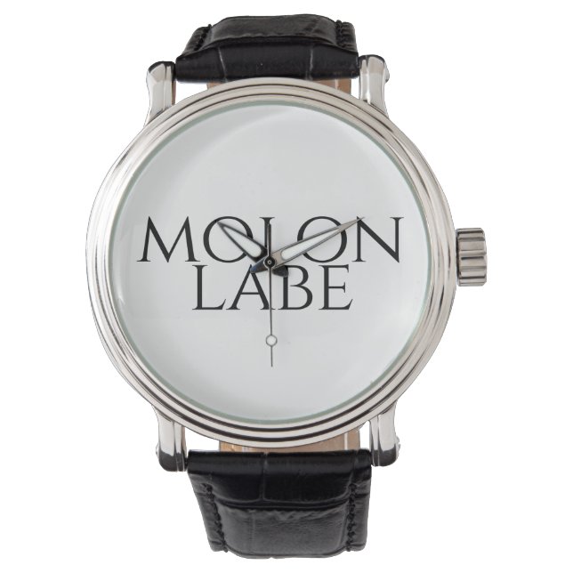 Molon Labe Armbandsur (Framsida)
