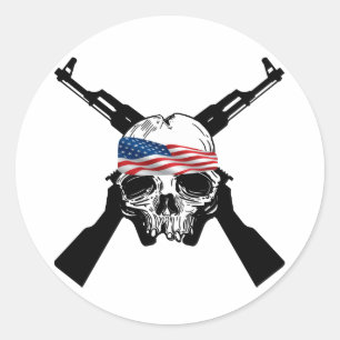 Molon Labe baby Runt Klistermärke