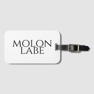 Molon Labe Bagagebricka