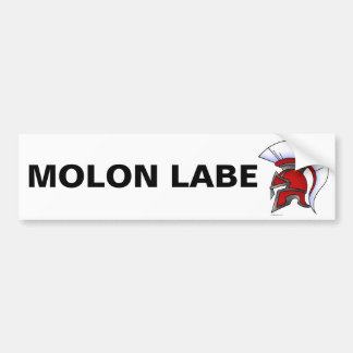Molon Labe bildekal