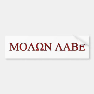 Molon Labe Bildekal