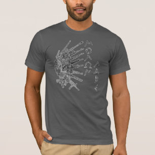 Molon Labe blomma 2 T-shirt