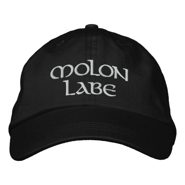 MOLON LABE BRODERAD KEPS (Framsida)