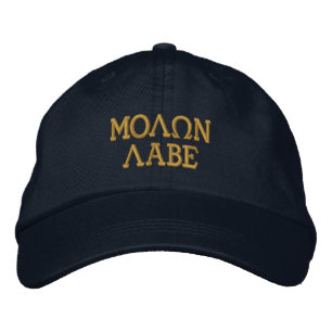 Molon Labe broderi Broderad Keps