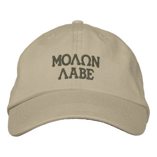 Molon Labe Embroidery Broderad Keps