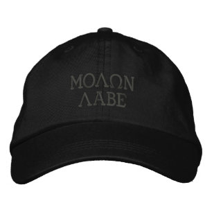 Molon Labe Embroidery Broderad Keps