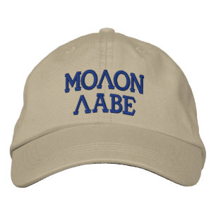 Molon Labe Embroized Cap Broderad Keps