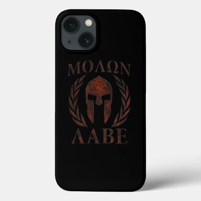 Molon Labe Järn Warrior Laurels (Baksida)