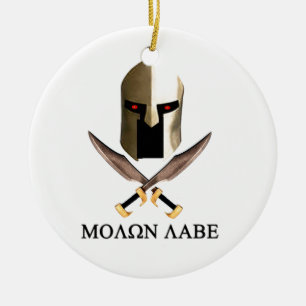 MOLON LABE JULGRANSPRYDNAD KERAMIK