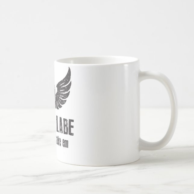Molon Labe Kaffemugg (Höger)