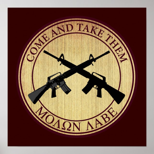 Molon Labe (Kom och ta dem) Poster (Framsidan)