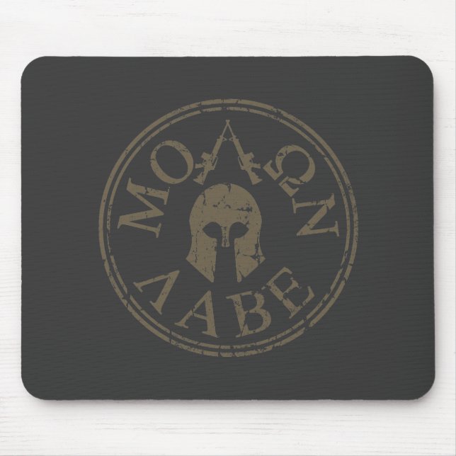 Molon Labe, kom och tar dem Musmatta (Framsidan)