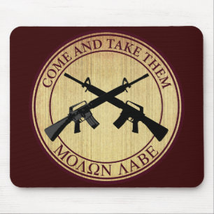 Molon Labe (komen och tar dem), Musmatta