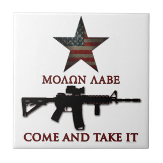Molon Labe - komm ta den Kakelplatta