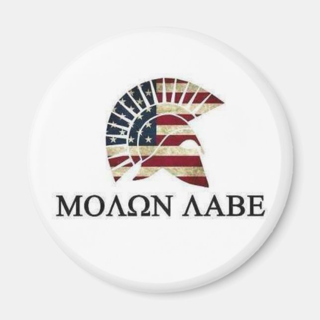 MOLON LABE MAGNET (Framsidan)