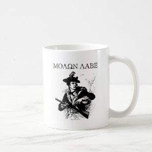 Molon Labe Minuteman Kaffemugg