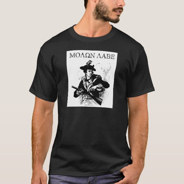 Molon Labe Minuteman Tröja (Framsida)