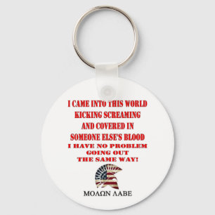 MOLON LABE NYCKELRING