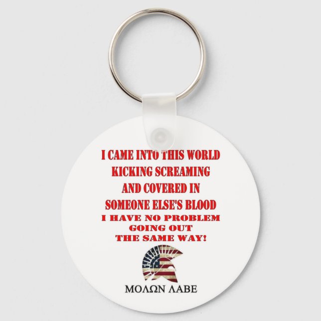 MOLON LABE NYCKELRING (Framsida)