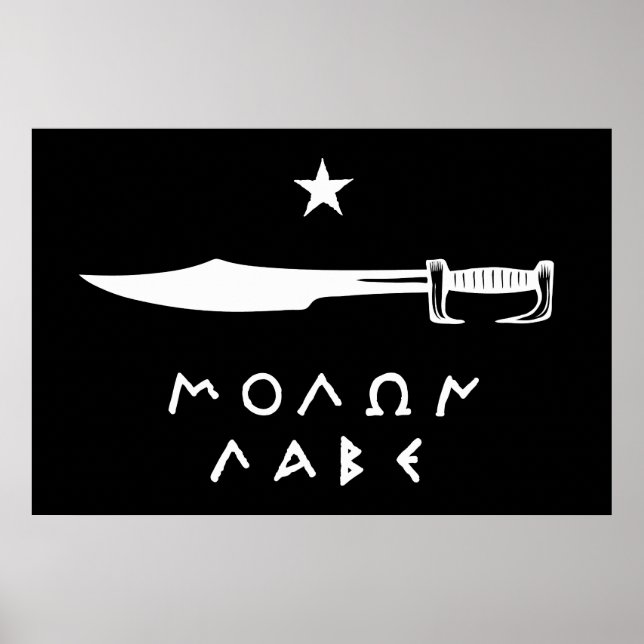 Molon Labe Poster (Framsidan)