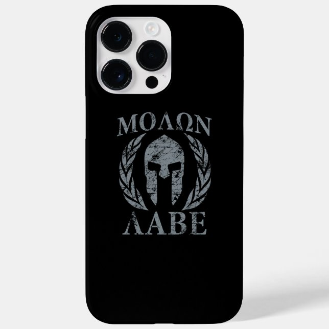 Molon Labe Spartan Helmet Laurels (Baksida)
