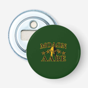 Molon Labe Spartan Warrior 5 stjärnor grönt Flasköppnare