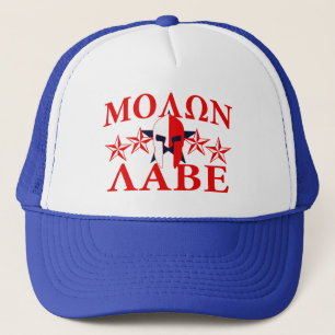Molon Labe Spartan Warrior Helmet 5 stjärnor Patri Truckerkeps