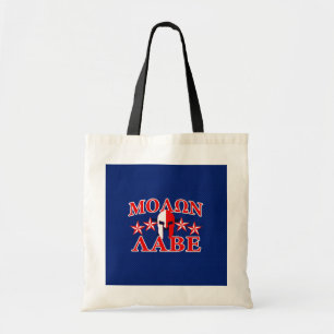 Molon Labe Spartan Warrior Mask 5 stjärnor Patrio Tygkasse