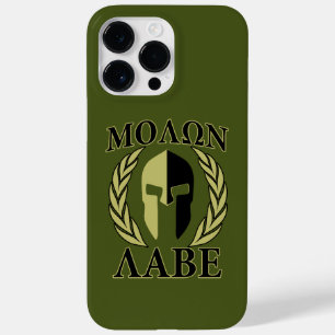 Molon Labe Spartansk Hjälm Lagerblad