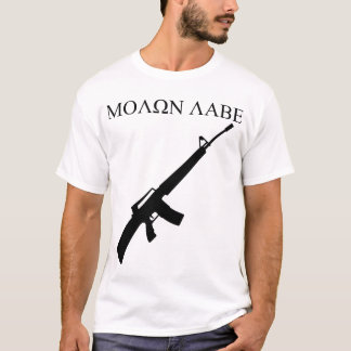 MOLON LABE! (Svart diagram) Tee Shirt