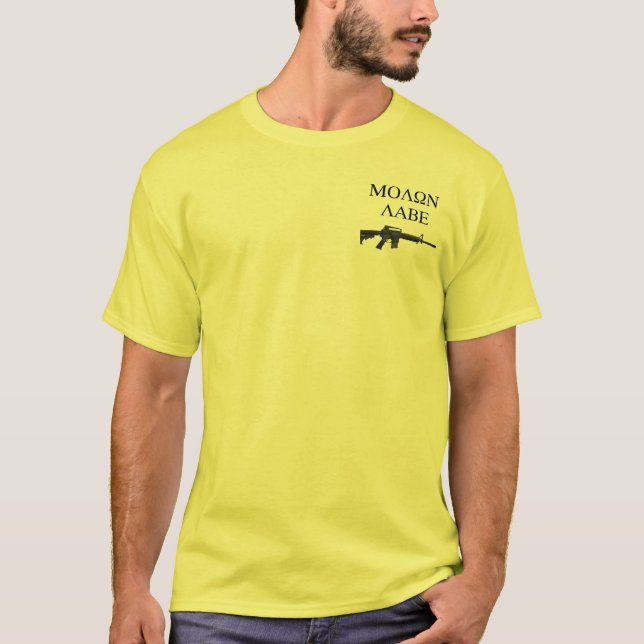 MOLON LABE T-SHIRT (Framsida)